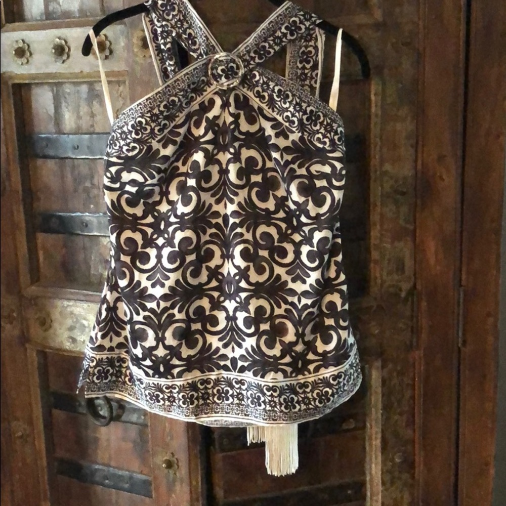 White & Black  Top